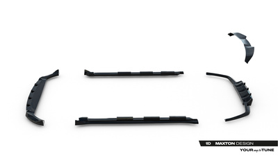 Diffusor Satz Land Rover Range Rover Velar R-Dynamic Mk1 (Das Kit ist nicht mit einer Anhängerkupplung kompatibel)