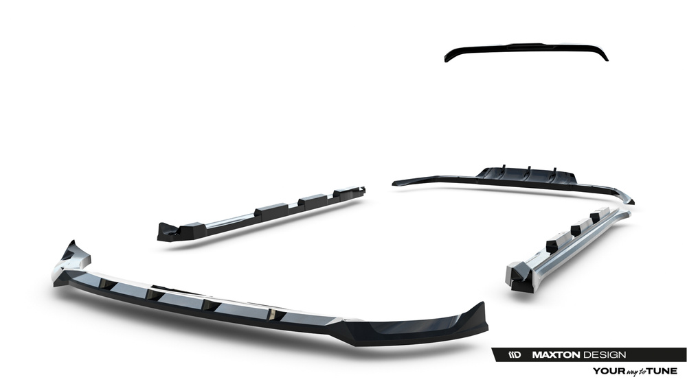 Diffusor Satz Land Rover Range Rover Velar R-Dynamic Mk1 (Das Kit ist nicht mit einer Anhängerkupplung kompatibel)
