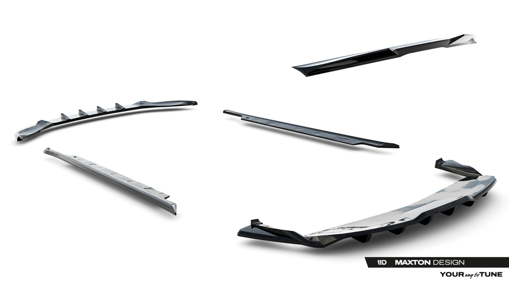 Diffusor Satz Tesla Model S Plaid Mk1 Facelift