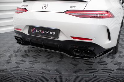 Hinten Splitter (mit einem vertikalem balken) Mercedes-AMG GT 43 4 Door Coupe V8 Styling Package X290