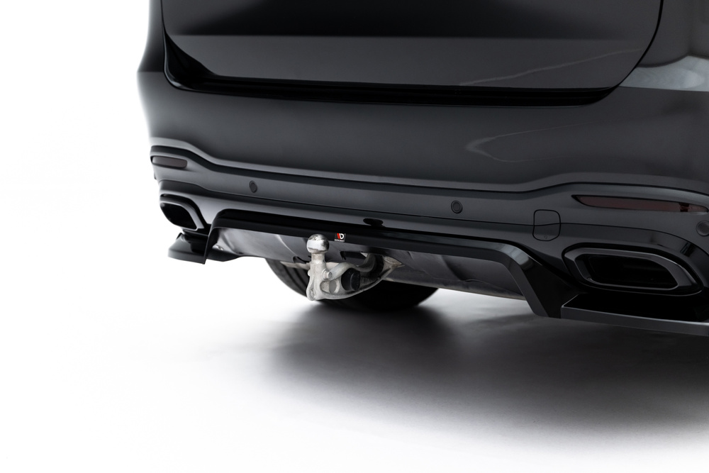 Hinten Splitter (mit einem vertikalem balken) Mercedes-Benz GLS AMG-Line X167 Facelift