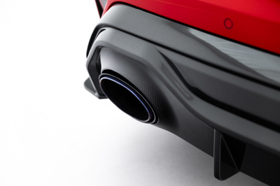 Prepreg Carbon Fiber Heckansatz Audi RS3 Sedan 8Y Facelift