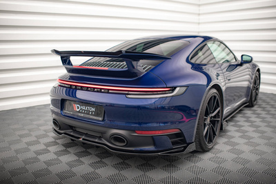 Hinten Splitter (mit einem vertikalem balken) V.2 Porsche 911 Carrera Aero / Carrera GTS 992