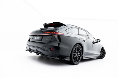 Hinten Splitter (mit einem vertikalem balken) V.2 Audi A6 S-Line C9