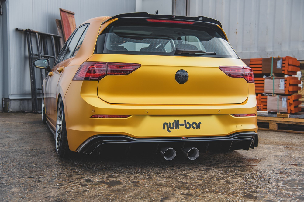 Heckansatz (R32 LOOK) mit Auspuff Volkswagen Golf Mk8