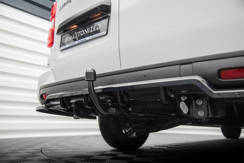 Hinten Splitter (mit einem vertikalem balken) Citroen Jumpy L3 Mk3