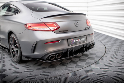 Street Pro Heckschurze Mercedes-AMG C43 Coupe / Cabrio C205  Facelift / A205 Facelift