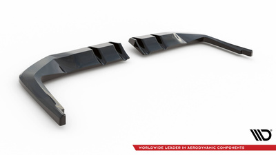 Hinten Splitter (mit einem vertikalem balken) V.1 Honda Civic Type-R Mk 11