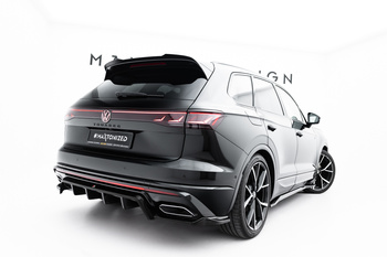 Hinten Splitter (mit einem vertikalem balken) Volkswagen Touareg R-Line Mk3 Facelift