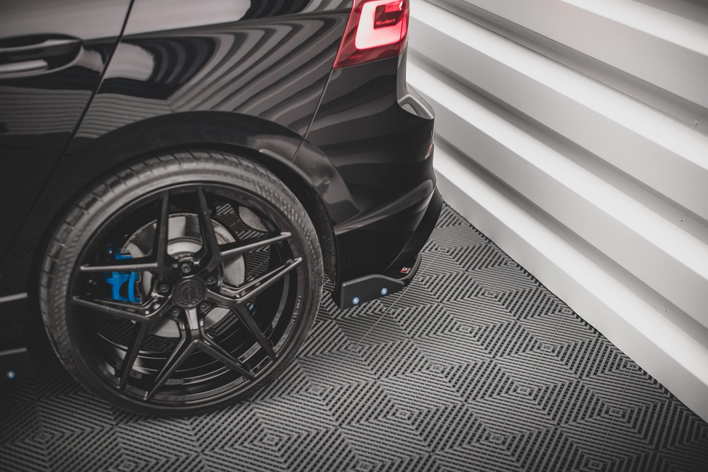 Heck Diffusor Seite V.2 + Flaps Volkswagen Golf R Hatchback Mk8