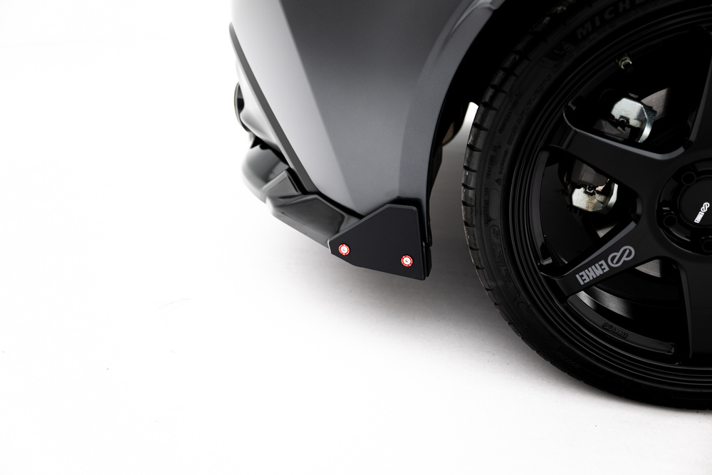 Hinten Splitter (mit einem vertikalem balken) V.1 + Flaps Toyota GR86 Mk1