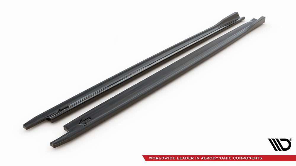 Seitenschweller Diffusor V.2 + Flaps Skoda Octavia RS Mk4