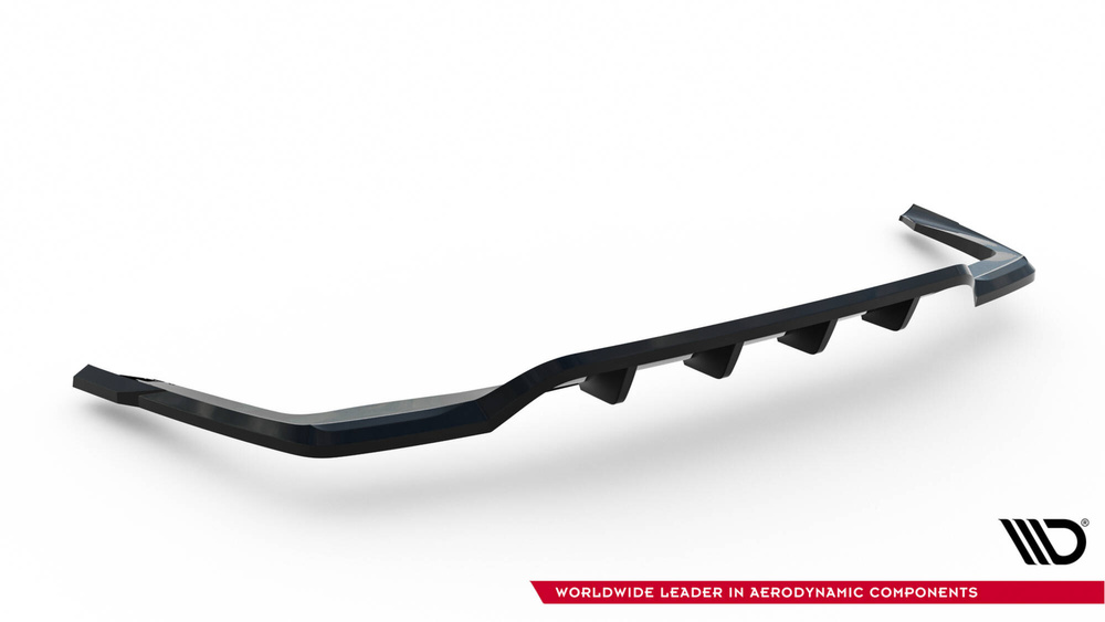 Hinten Splitter (mit einem vertikalem balken) Lexus RX F-Sport Mk5