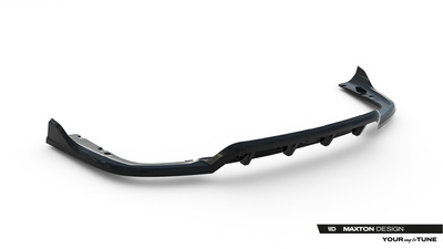 Hinten Splitter (mit einem vertikalem balken) V.2 BMW X6 M-Pack G06 Facelift