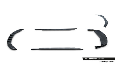 Diffusor Satz Tesla Model S Plaid Mk1 Facelift