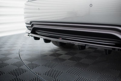 Hinten Splitter Lexus RX Mk4 H (mit einem vertikalen Balken)