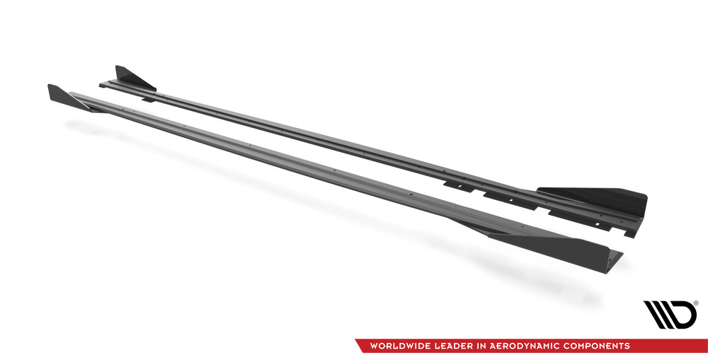 Street Pro Seitenschweller Diffusor + Flaps BMW M2 F87