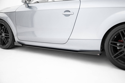 Street Pro Seitenschweller Diffusor + Flaps Audi TT S / TT S-Line 8J Facelift