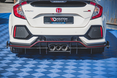 Rennen Haltbarkeit Heckansatz Honda Civic Type-R Mk10 / Mk10 Facelift