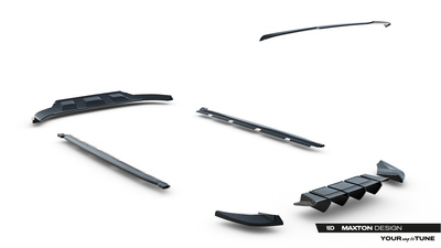 Diffusor Satz Cupra Ateca Mk1 Facelift