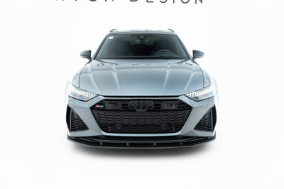 Prepreg Carbon Fiber Front Diffusor Audi RS6 C8 / C8 Facelift