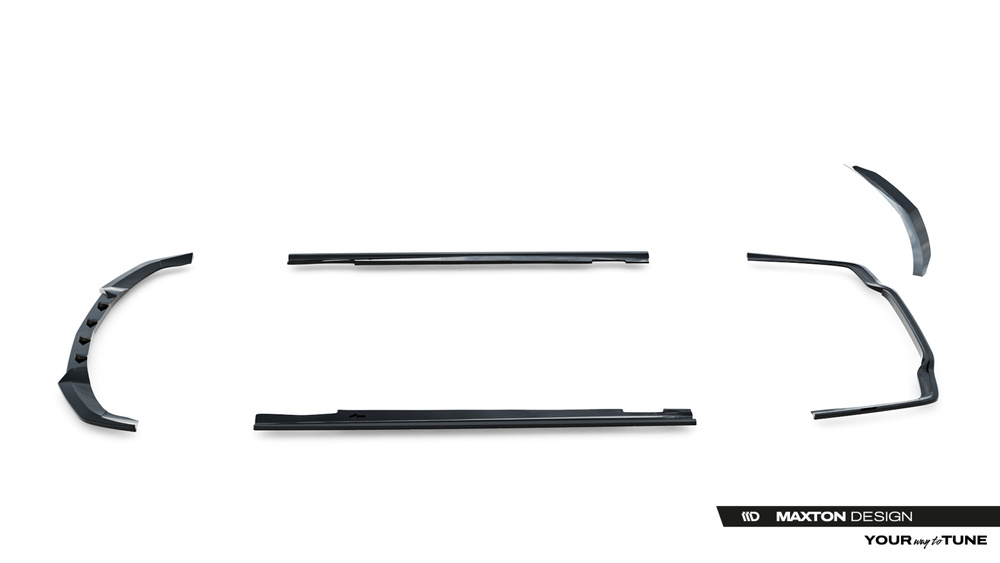 Diffusor Satz Mercedes-Benz E AMG-Line Sedan W212 Facelift