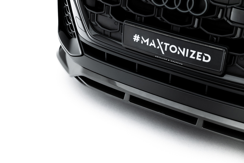 Prepreg Carbon Fiber Front Diffusor Audi SQ8 / Q8 S-Line Mk1 Facelift