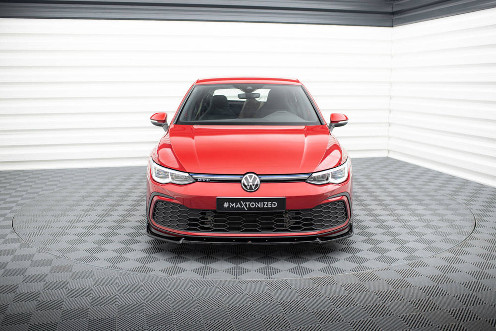 Front Diffusor V.3 + Flaps Volkswagen Golf GTI / GTE / GTD / R-Line Mk8