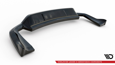 Hinten Splitter (mit einem vertikalem balken) Porsche Cayenne Mk2 Facelift