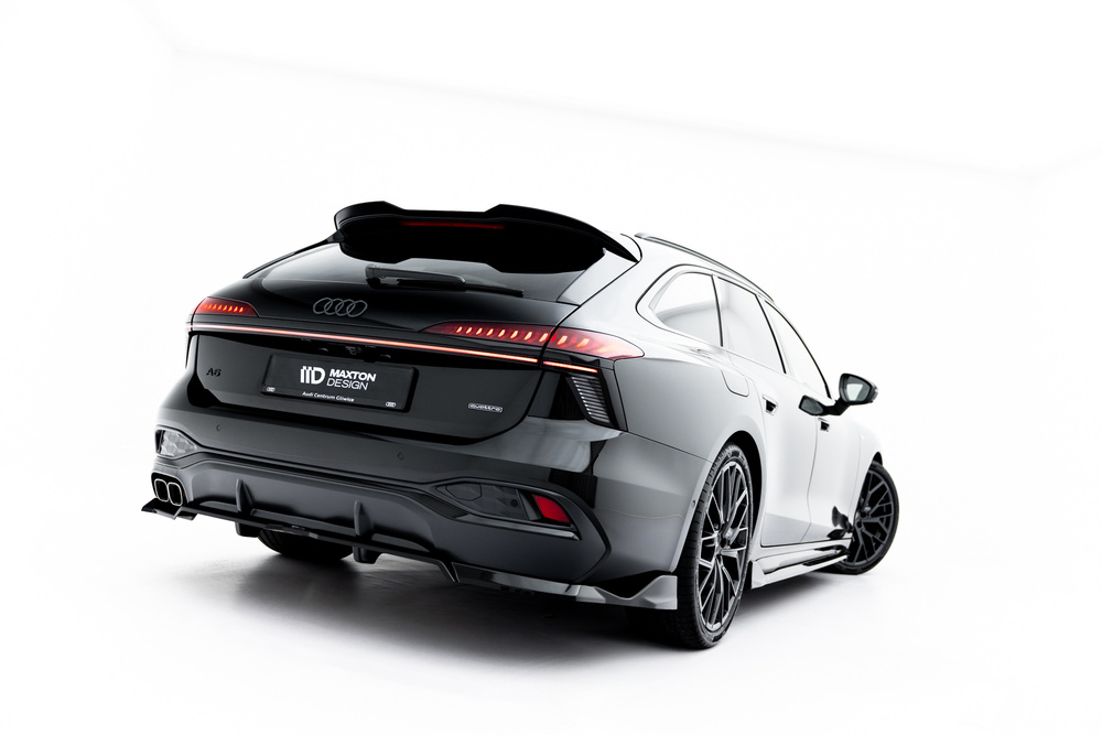 Hinten Splitter (mit einem vertikalem balken) V.2 Audi A6 S-Line C9