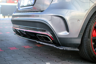 Hinten Splitter Mercedes-Benz GLA 45 AMG