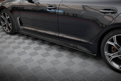 Street Pro Seitenschweller Diffusor Kia Stinger GT / GT-Line / Standard Mk1