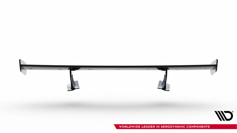 Carbon Spoiler With Internal Brackets Uprights  Chevrolet Corvette Stingray / Grand Sport C7