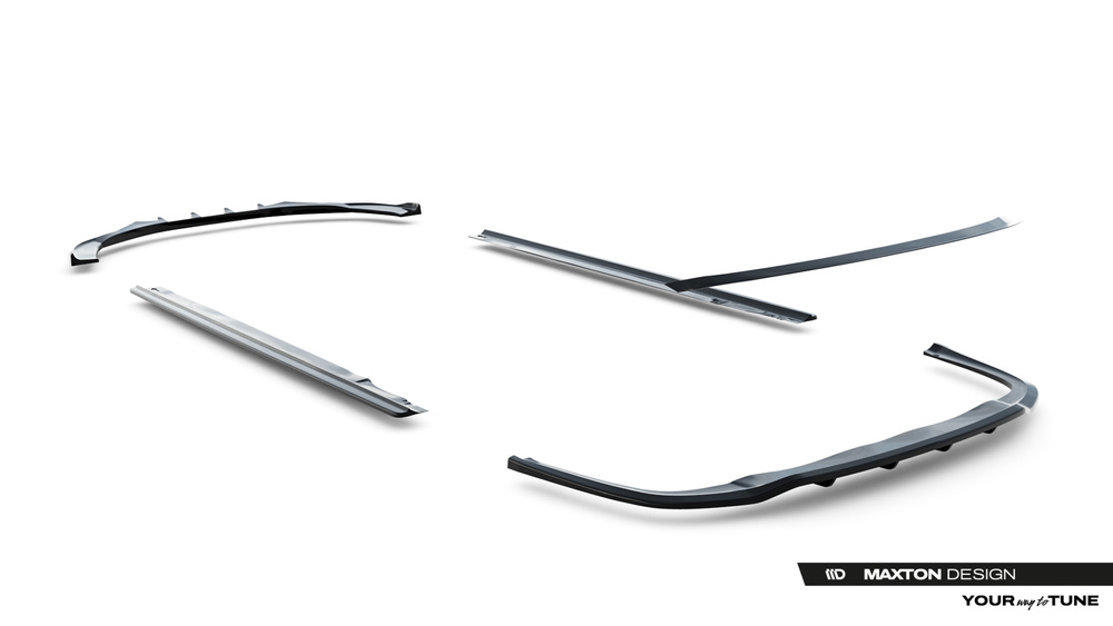 Diffusor Satz Audi A8 Long D4 Facelift