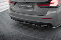Hinten Splitter (mit einem vertikalem balken) BMW 5 G30 / G31 Facelift