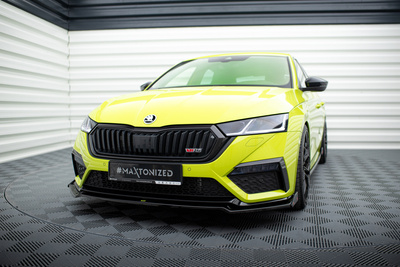Front Diffusor V.2 + Flaps Skoda Octavia RS Mk4