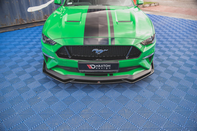 Front Diffusor V.1 + Flaps Ford Mustang GT Mk6 Facelift