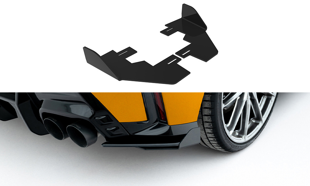Rear Side Flaps V.2 BMW 1 M-Pack F70