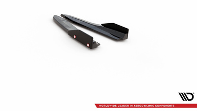 Heck Diffusor Seite V.2 + Flaps Skoda Octavia RS Combi / Liftback Mk4 / Mk4 Facelift