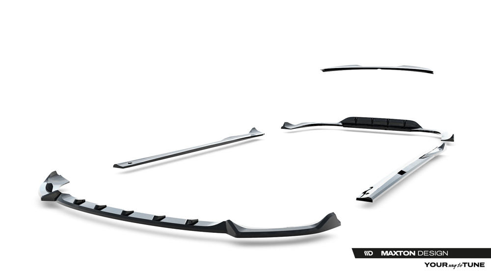 Diffusor Satz Mercedes-Benz E AMG-Line W214