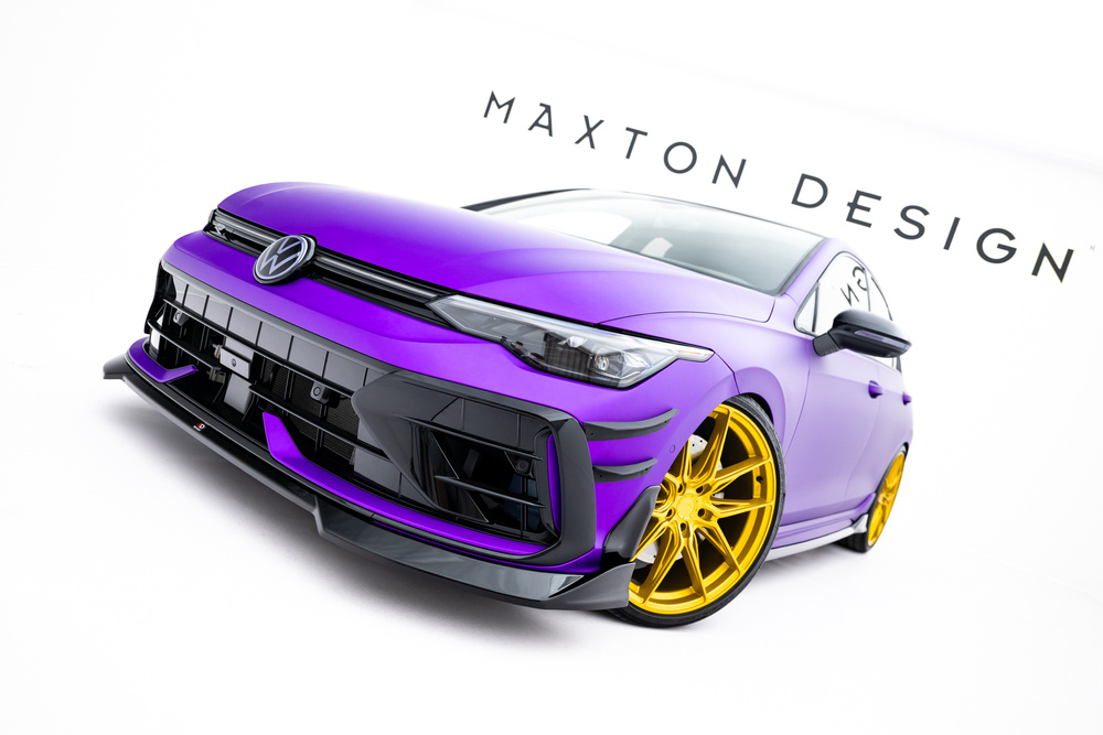 Front Diffusor V.4 Volkswagen Golf R Hatchback Mk8 Facelift