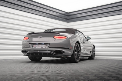 Hinten Splitter (mit einem vertikalem balken) Bentley Continental Convertible GT Mk3