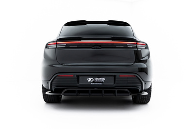 Hinten Splitter (mit einem vertikalem balken) Porsche Macan EV Mk1