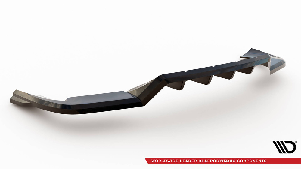 Hinten Splitter (mit einem vertikalem balken) Porsche Cayenne Sport Design SUV / Coupe Mk3