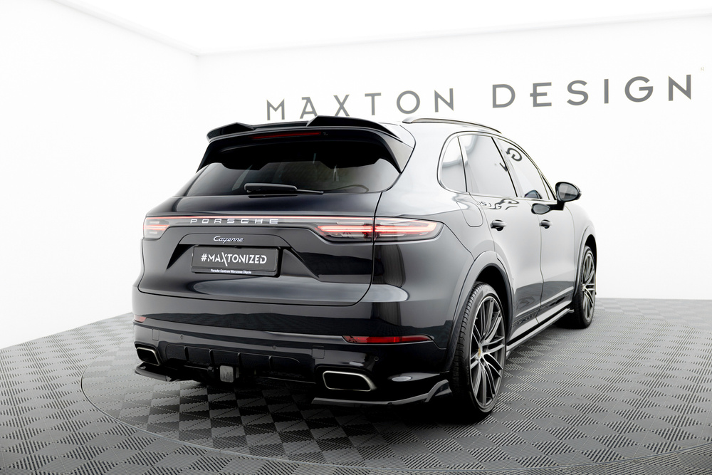 Heck Diffusor Seite Porsche Cayenne Sport Design Mk3