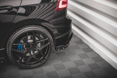 Heck Diffusor Seite V.2 + Flaps Volkswagen Golf R Hatchback Mk8