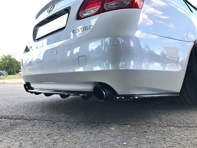 Hinten Splitter Lexus GS 300 Mk3 Facelift (mit einem vertikalen Balken)