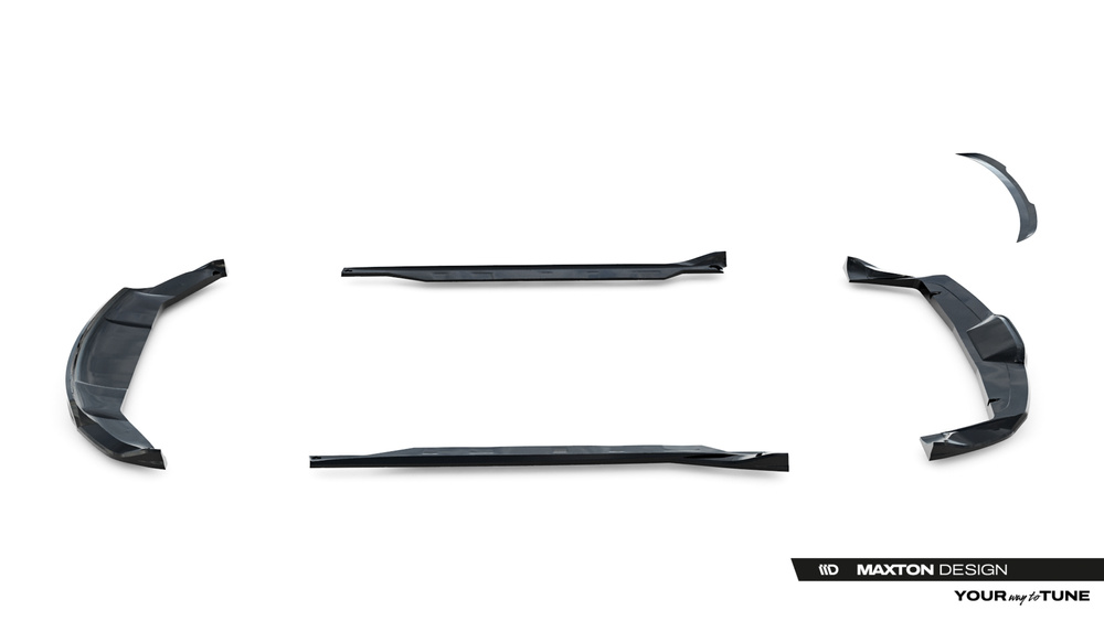 Diffusor Satz Tesla Model X Mk1 Facelift