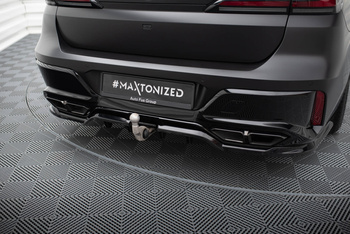 Hinten Splitter (mit einem vertikalem balken) BMW M760e G70