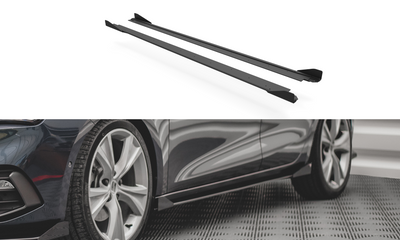 Street Pro Seitenschweller Diffusor + Flaps Seat Leon FR Mk4